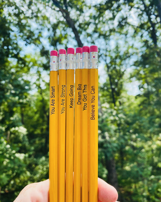 Personalized and Inspirational Pencils