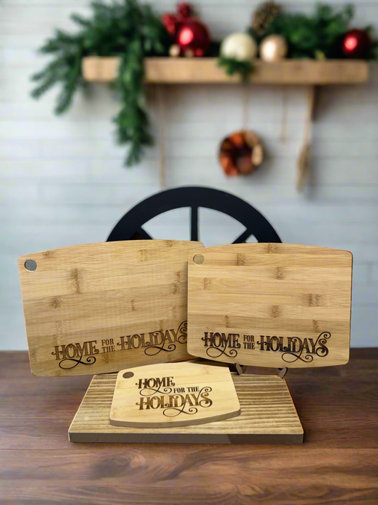 Home for the Holidays Cutting Board