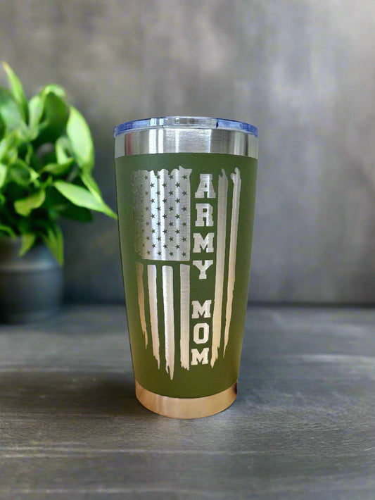 Army Mom 20oz Tumbler
