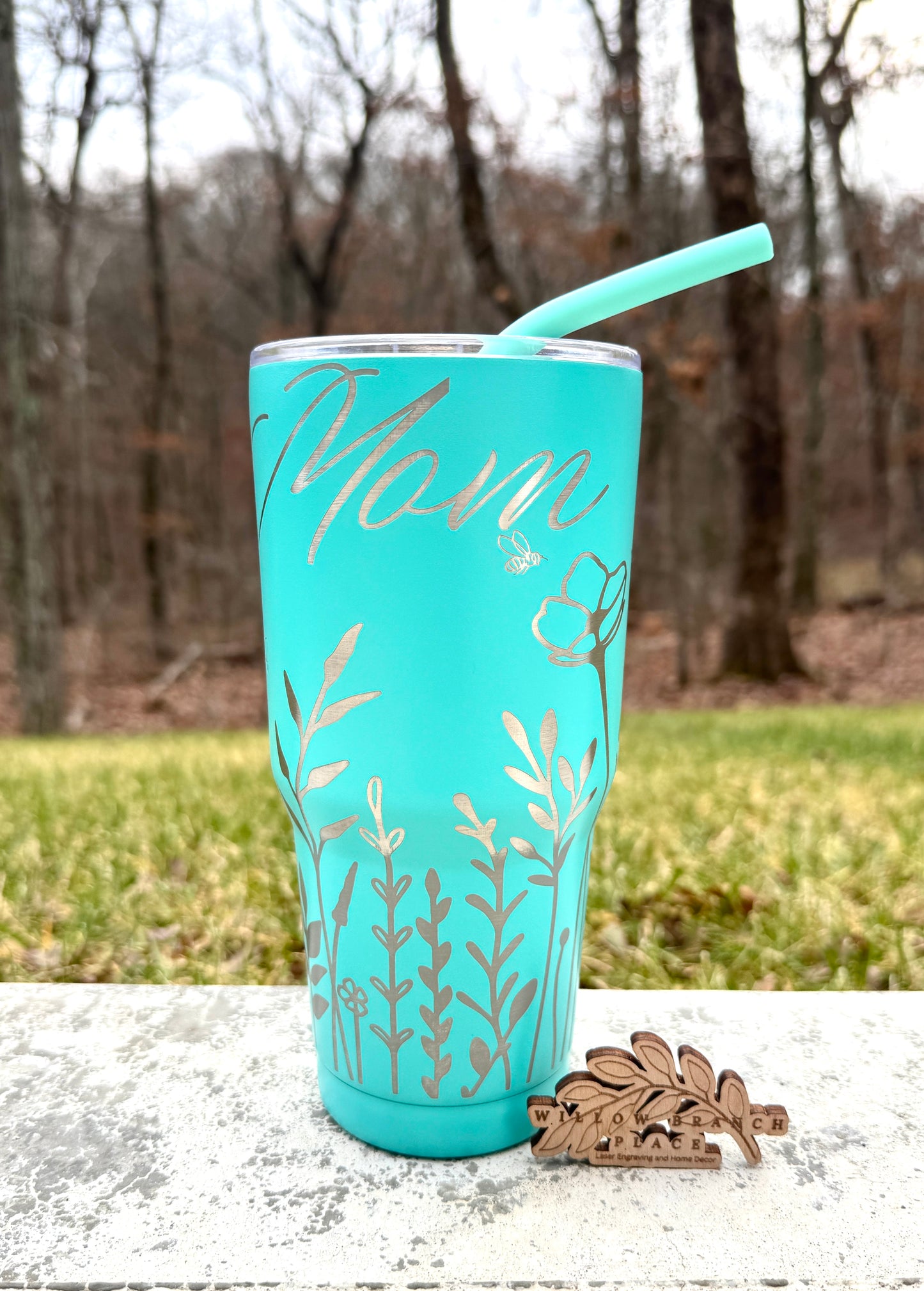 30 oz Wildflower Mom Tumbler