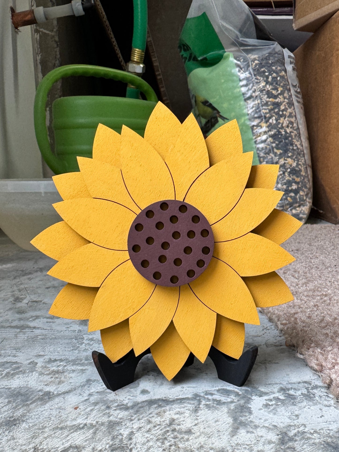 Sunflower Tiered Tray Sign