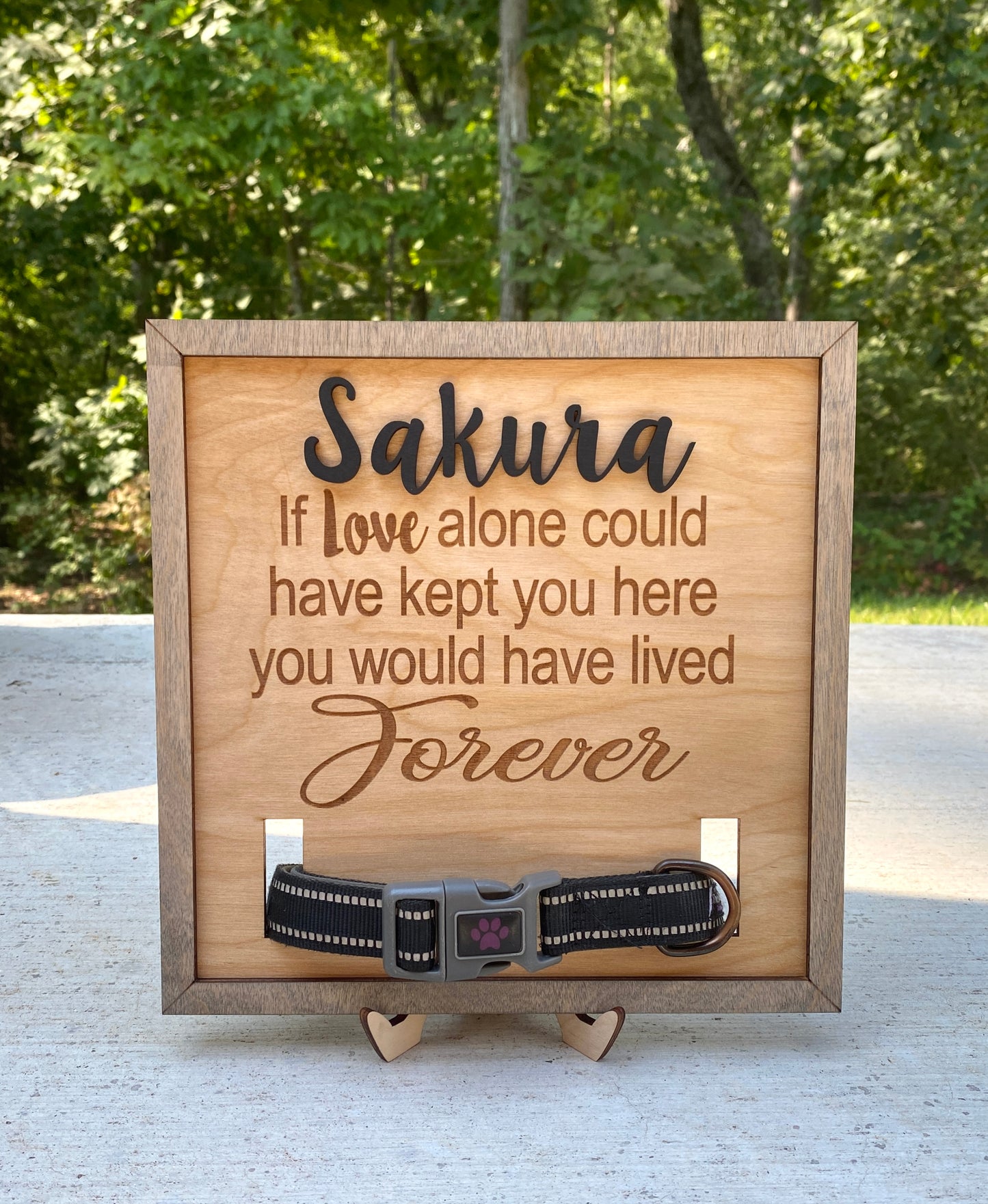 Personalized Dog Remembrance Frame, Pet Memorial