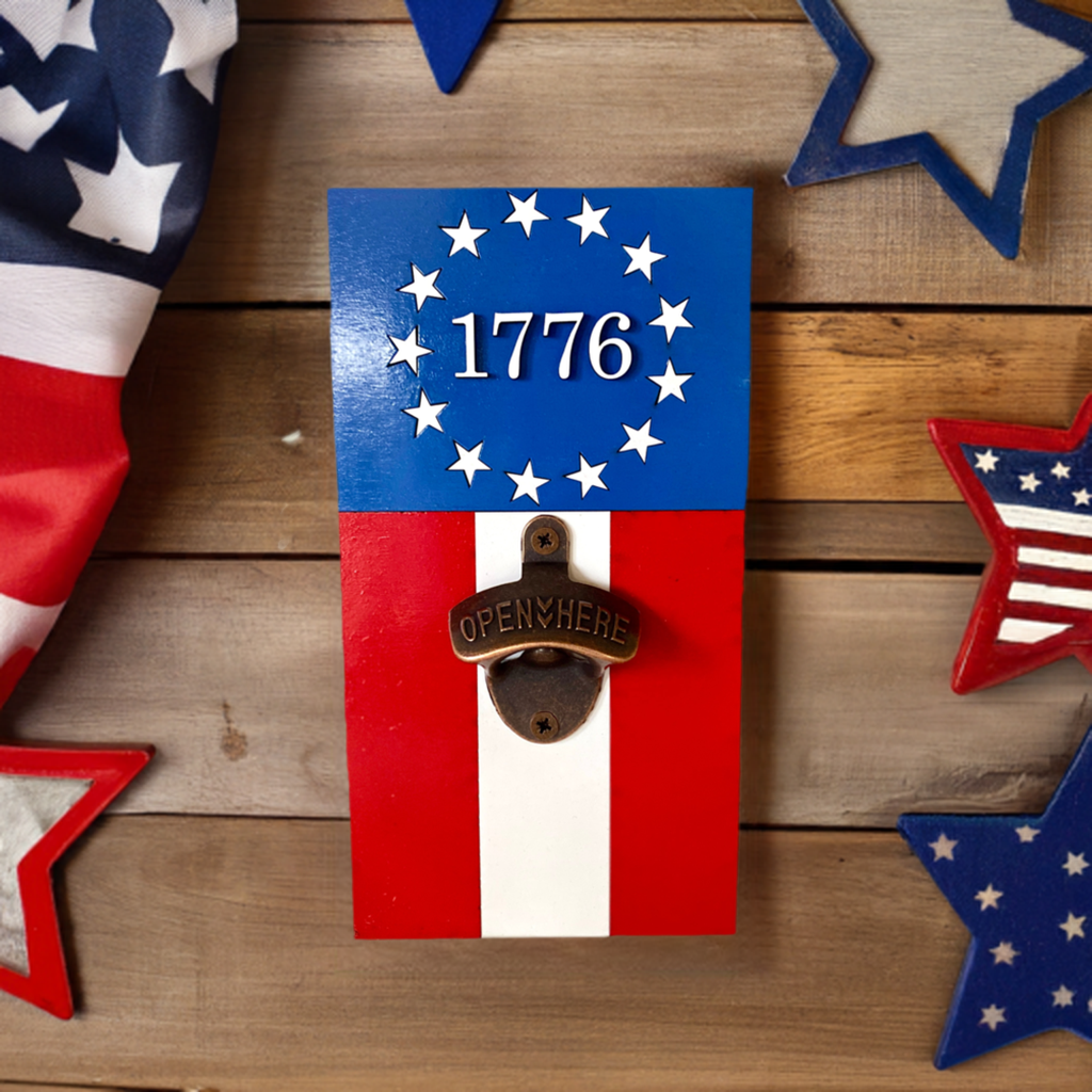 Unlock Refreshment: The Ultimate Patriotic Beverage Bottle Opener