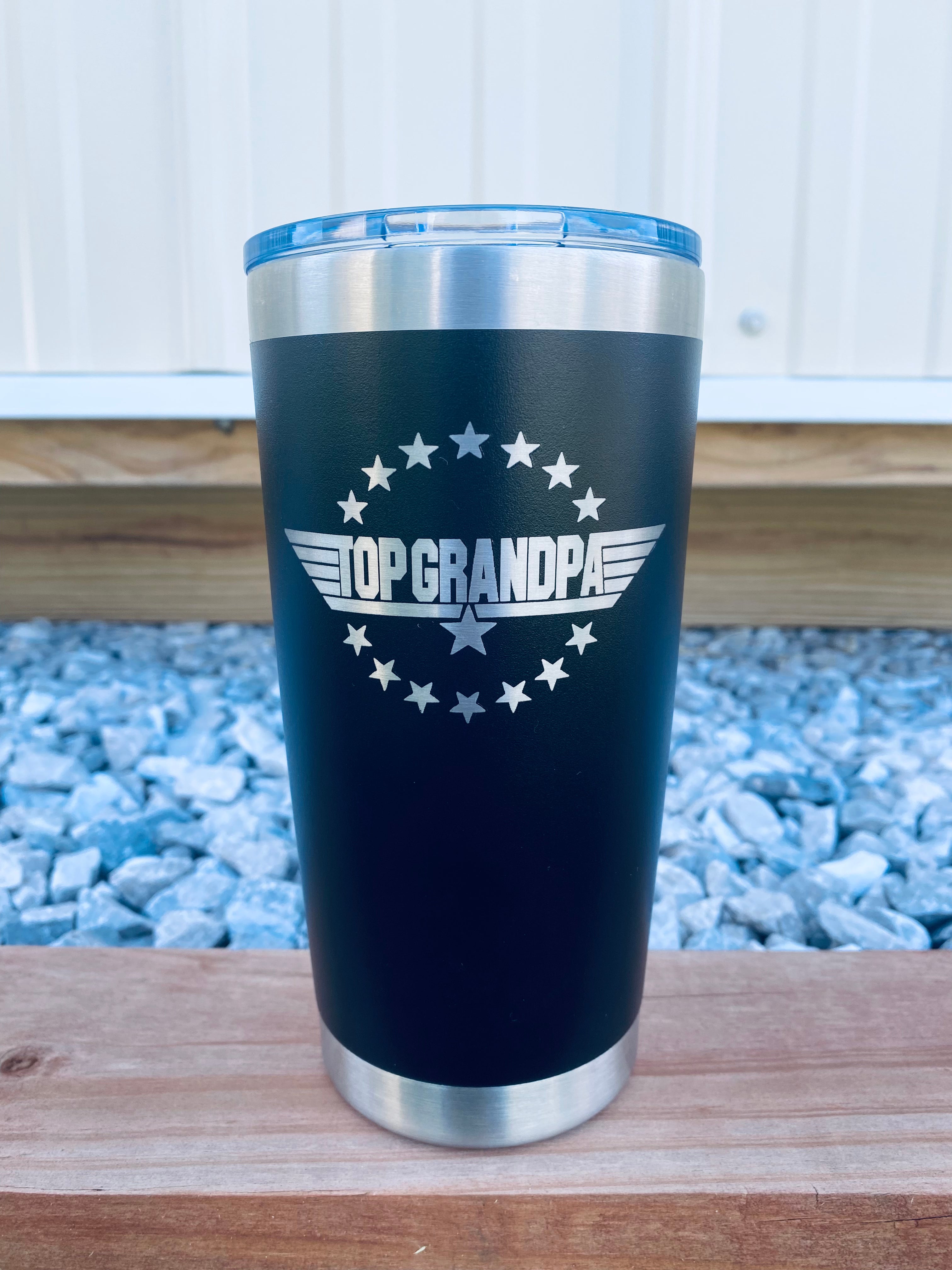 Grumpa Tumbler, Engraved Tumbler, 20, 30, 40 Oz Tumbler, Grandpa